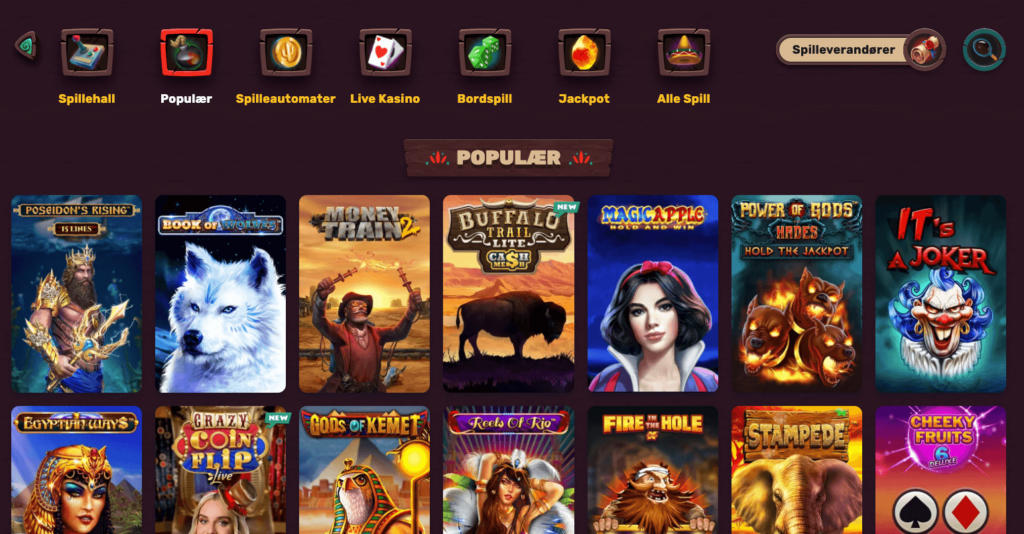 casinospill på 5gringos casino