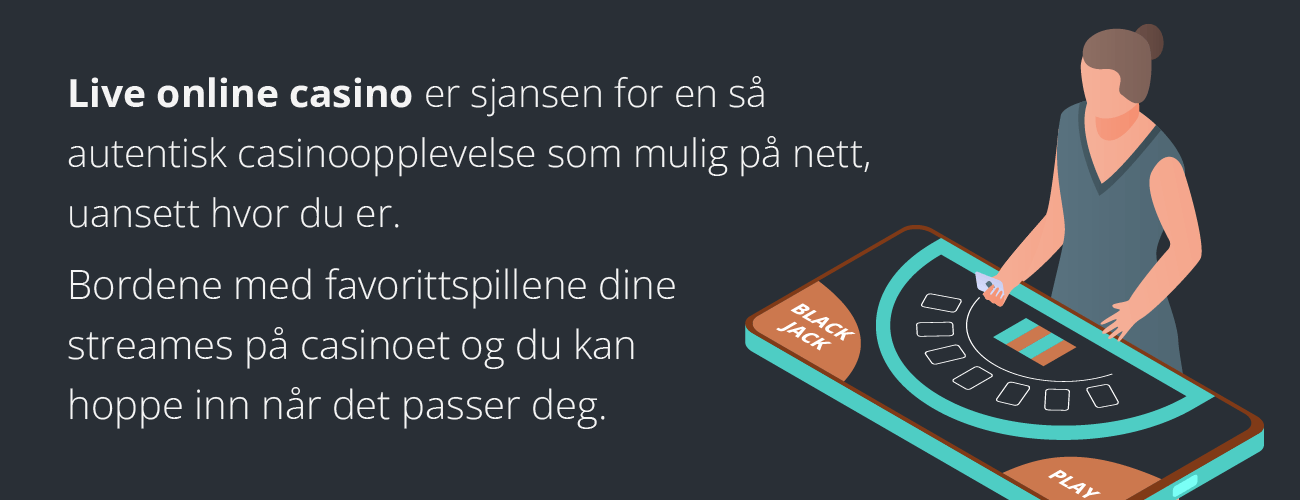 hva er live casino