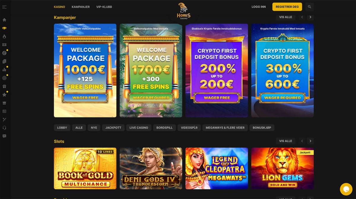 casino avsnitt horus casino