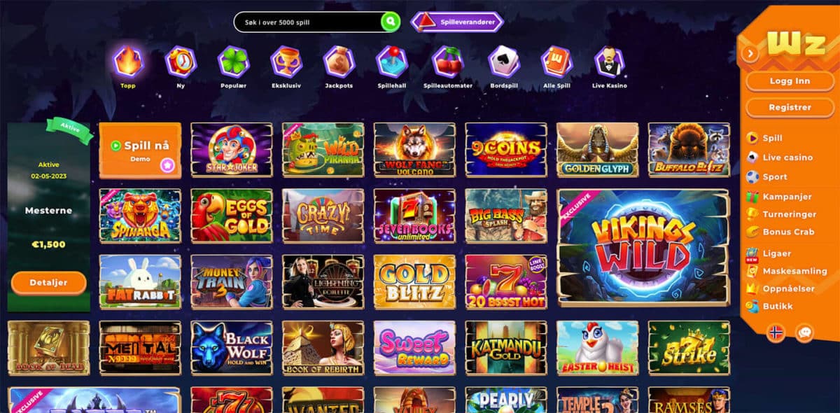 casinospill på wazamba casino