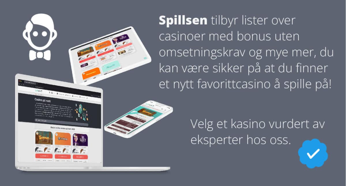 slik finner du en bonus uten omsetningskrav