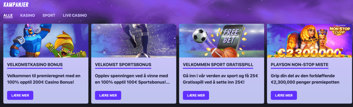 foggybet bonuser