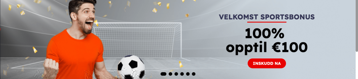 velkomst sportbonus yugibet
