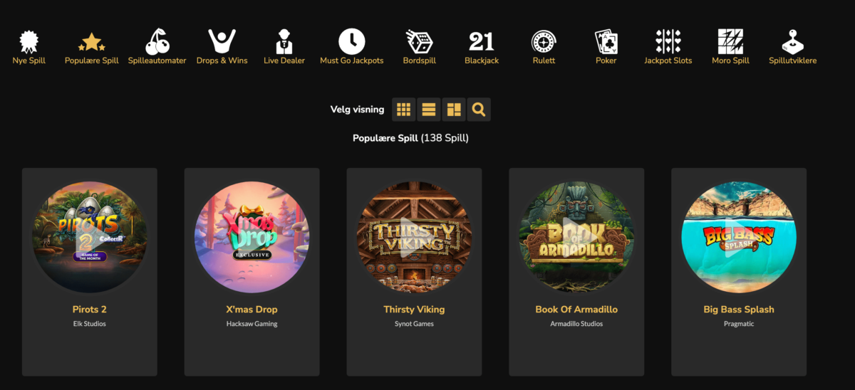 casinospill jackpot village