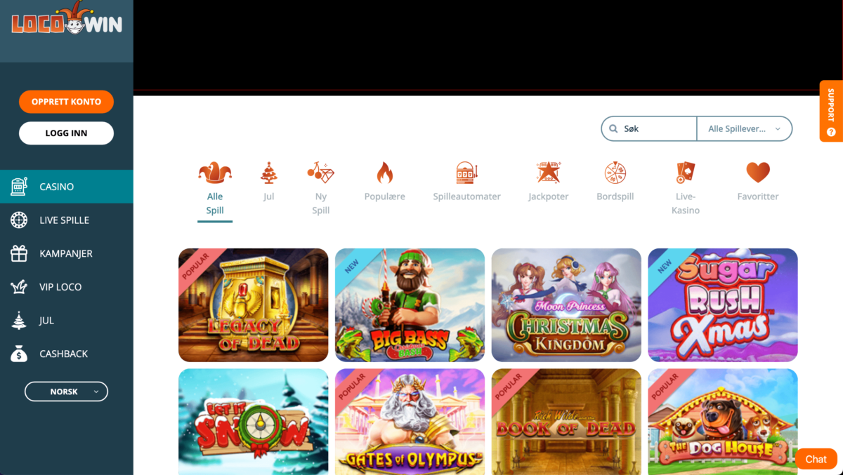 locowin casinospill slots
